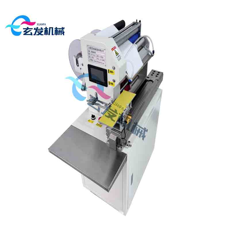 电线对折贴标机